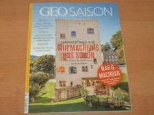 GEO SAISON "WIR MACHEN`s UNS SCHÖN" Ausgabe Juli 2020