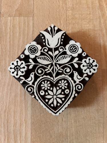 Blaudruck stempel textildruck - ,