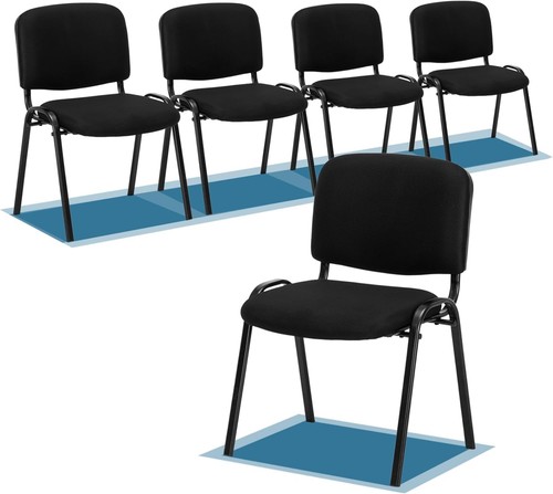 Besucherstuhl 5er set - 5er,