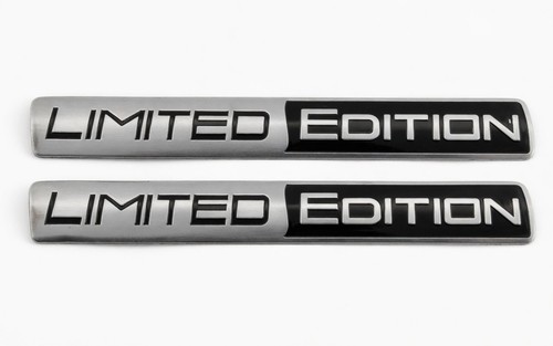 Limited edition emblem - 2x,