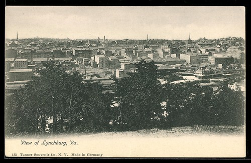 Lynchburg panoramic view - va,,