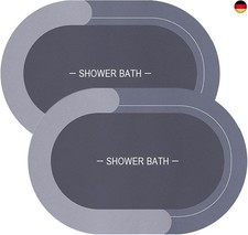 Solivive 2 Stück Badematte