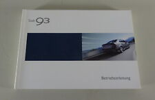 Betriebsanleitung / Handbuch Saab 9-3 inkl. Cabriolet Baujahr 2006 Stand 2005