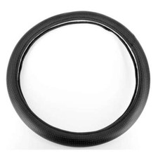 LKW Lenkrad Bezug 45cm schwarz perforiert Kunstleder Schoner Bus Transporter