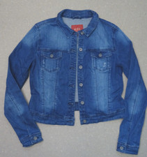 Edc by Esprit Damen Jeansjacke Jacke Denim Gr.L eher wie 38 Blau Stretch