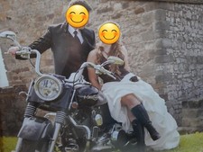 Hochzeitskleid (Gr.42/44) & Hochzeitsanzug (Ca. Gr 54) , Lucardis Feist Style