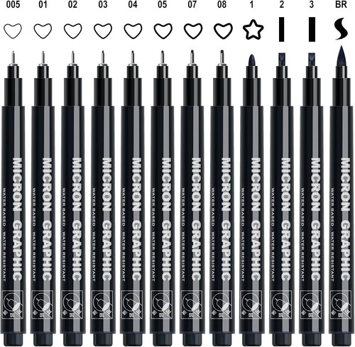Fineliner set stück - set,