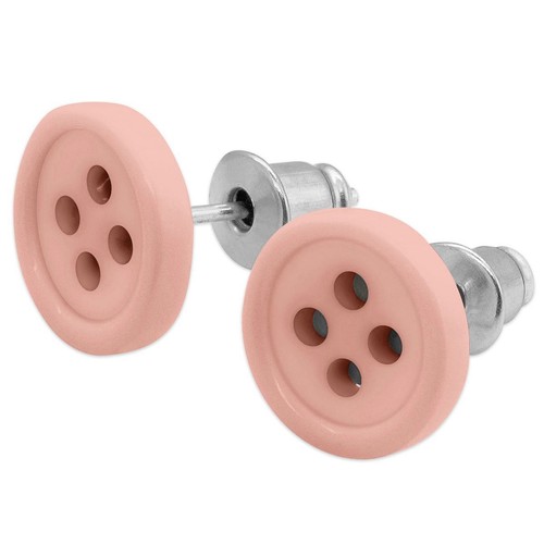 Rockabilly ohrstecker knopf - rockabilly-ohrstecker,
