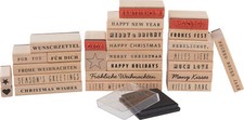 Stempel-Set XL "Liebe Weihnachtsgrüße"