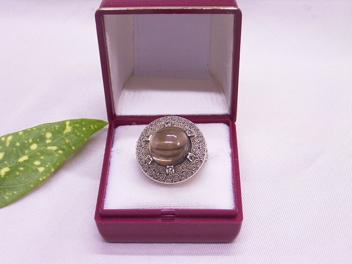Fahrner ring silberring mit - ring,,