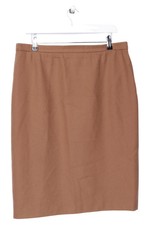 Helene Straßer Bleistiftrock Damen 38/M Braun Business Elegant Rock