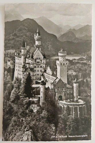 Postkarte schloß - postkarte,