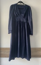 Damenkleid Dunkelblau Größe
