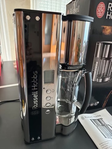 Russell hobbs black glass - hobbs,