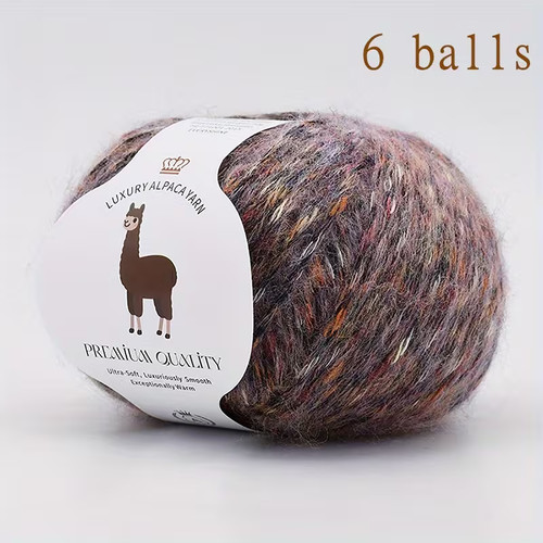 Alpaka wolle alpaca meliert - alpaka,