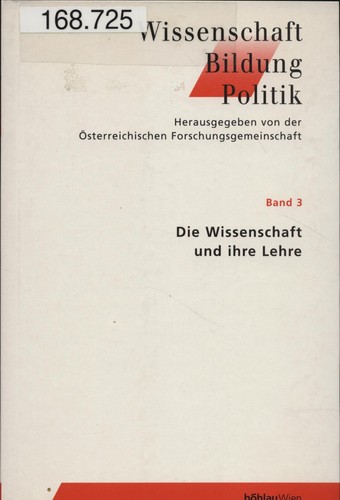 Die wissenschaft und - wissenschaft, ihre
