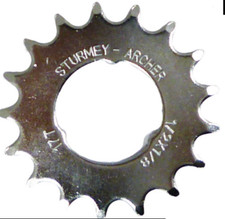 STURMEY-ARCHER Steck Zahnkranz Ritzel 1/8" in 13 14 15 16 17 18 Zähne flach