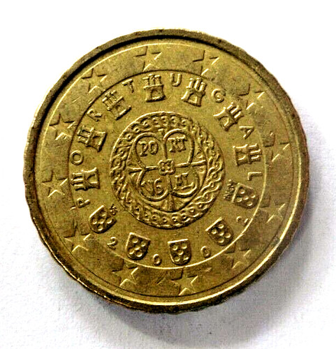 Münze cent portugal - 10, €
