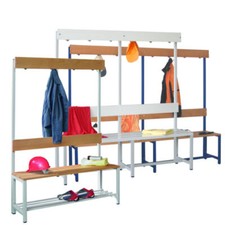 Garderobenbank, Umkleidebank