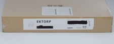 IKEA Ektorp Bezug Sessel Hallarp grau Cover Couch Sofa Husse Ersatzbezug Wechsel