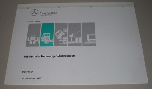 Schulungsunterlage mercedes - schulungsunterlage,