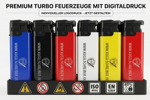 Werbefeuerzeug turbo - -,
