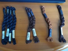 Anchor Stickgarn schwarz braun