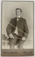 orig. CDV Foto Fotografie Mann