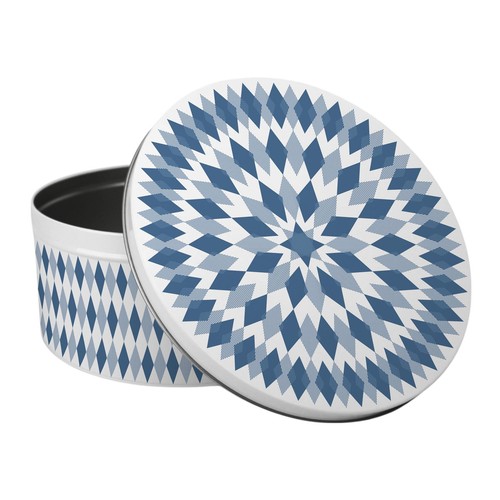 Marine argyle karo kuchenform - marine,