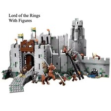 Helms Deep Battle Bausteine Set 1368 Teile - Figuren Action Modell DIY Spielzeug Neu