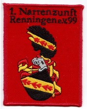 Original  Karnevalverein 1. Narrenzunft Renningen 99 für das Kostüm Unbenutzt