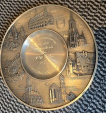Ulm zinn wandteller - ulm,