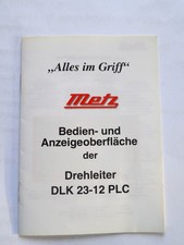 Alles im Griff - Bedien- u. Anzeigenoberfläche der Metz Drehleiter DLK 23-12 PLC