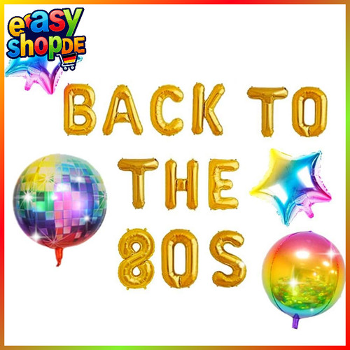 80er jahre ballon banner retro - ballon,