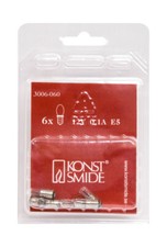 Konstsmide 3006-060 Ersatz Birne Kerze E5 12V 1,2W Lämpchen für Metallleuchter