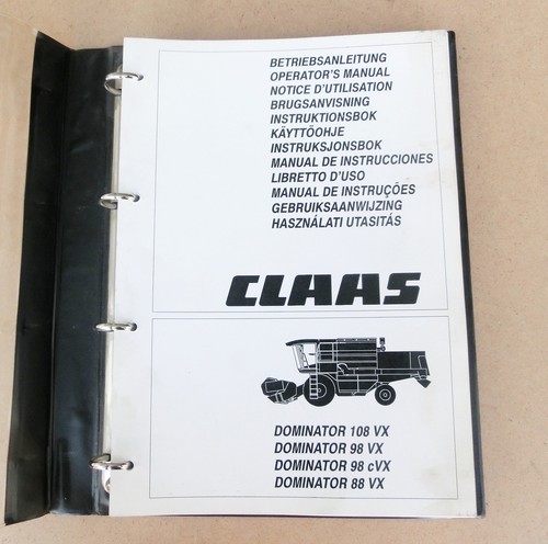 Claas dominator 108 - 108, vx