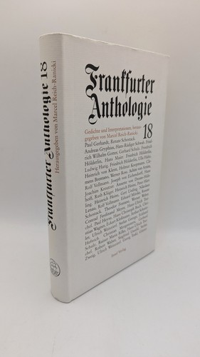 Frankfurter anthologie band - frankfurter, anthologie.