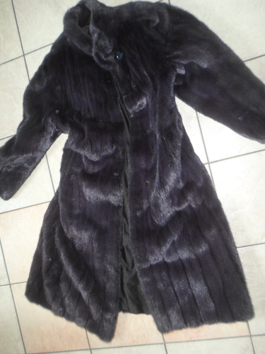 Saga mink damen mantel - mink,