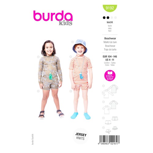 Burda kids schnittmuster - burda,