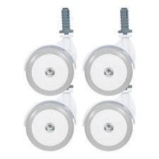  4 Pcs Stummes Universalrad Kleinkind Lauflernhilfe Ersatzräder Walker