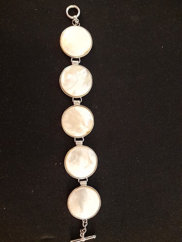 Armband mit perlmutt muschel - mit,