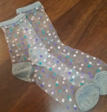 Bunte hübsche Netzsocken (neu) 35-38 S