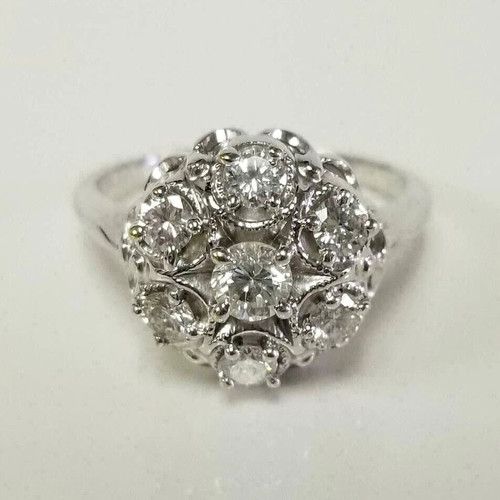 Rund diamant cluster - kt,