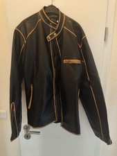 Coole Retro Lederjacke , XXL 