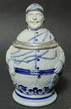 Alter Feuerwehr Figurenkrug