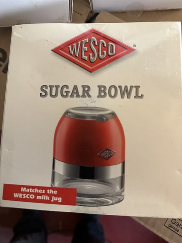 Wesco zuckerdose rubinrot - zuckerdose,