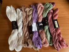 Mez perlgarn 8farben - perlgarn,