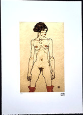 Egon Schiele - Frauenakt - 70