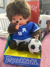 Monchhichi Doll Vintage Soccer