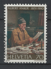 Briefmarke Schweiz Michel-Nr